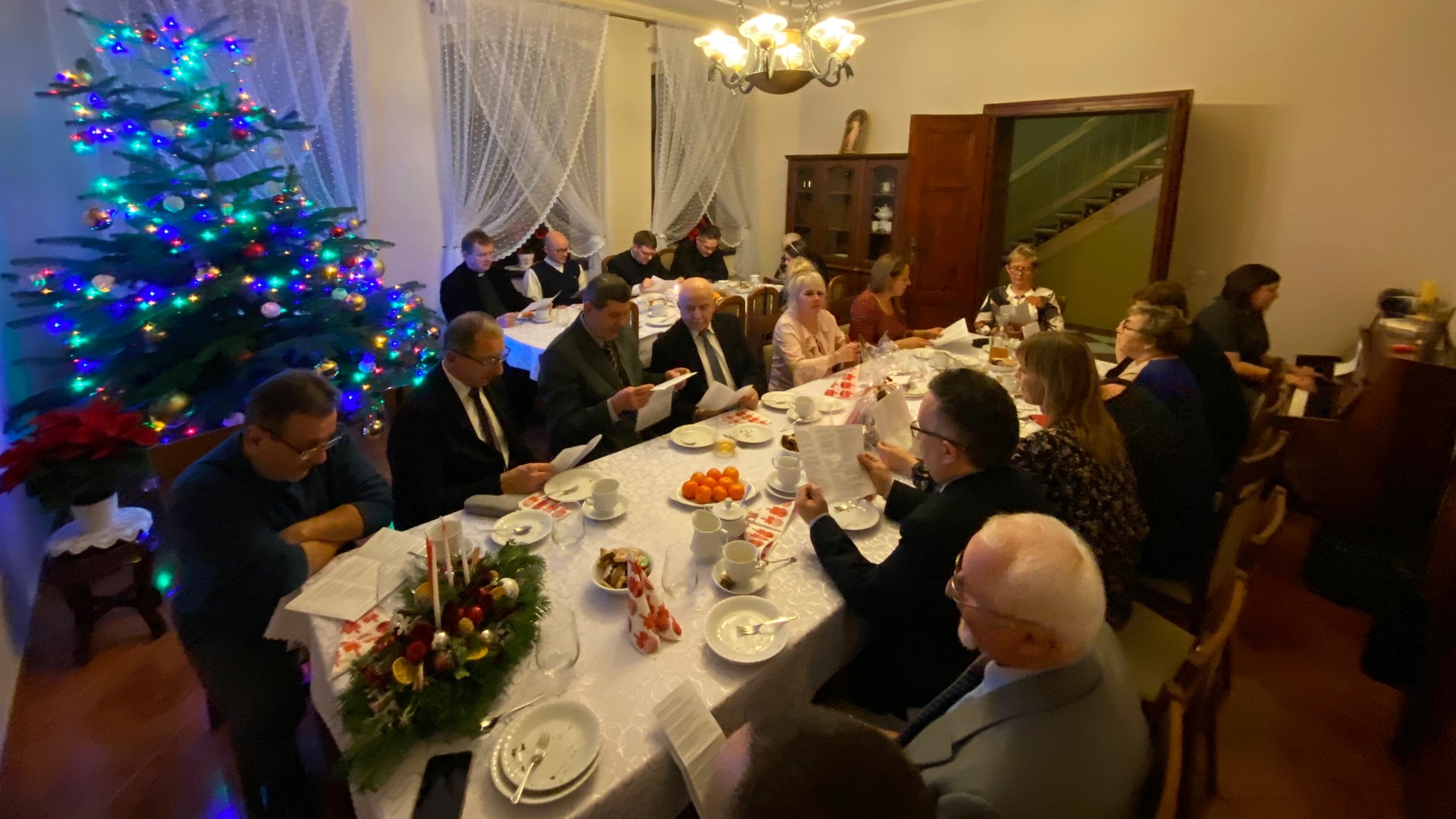Wigilia na probostwie