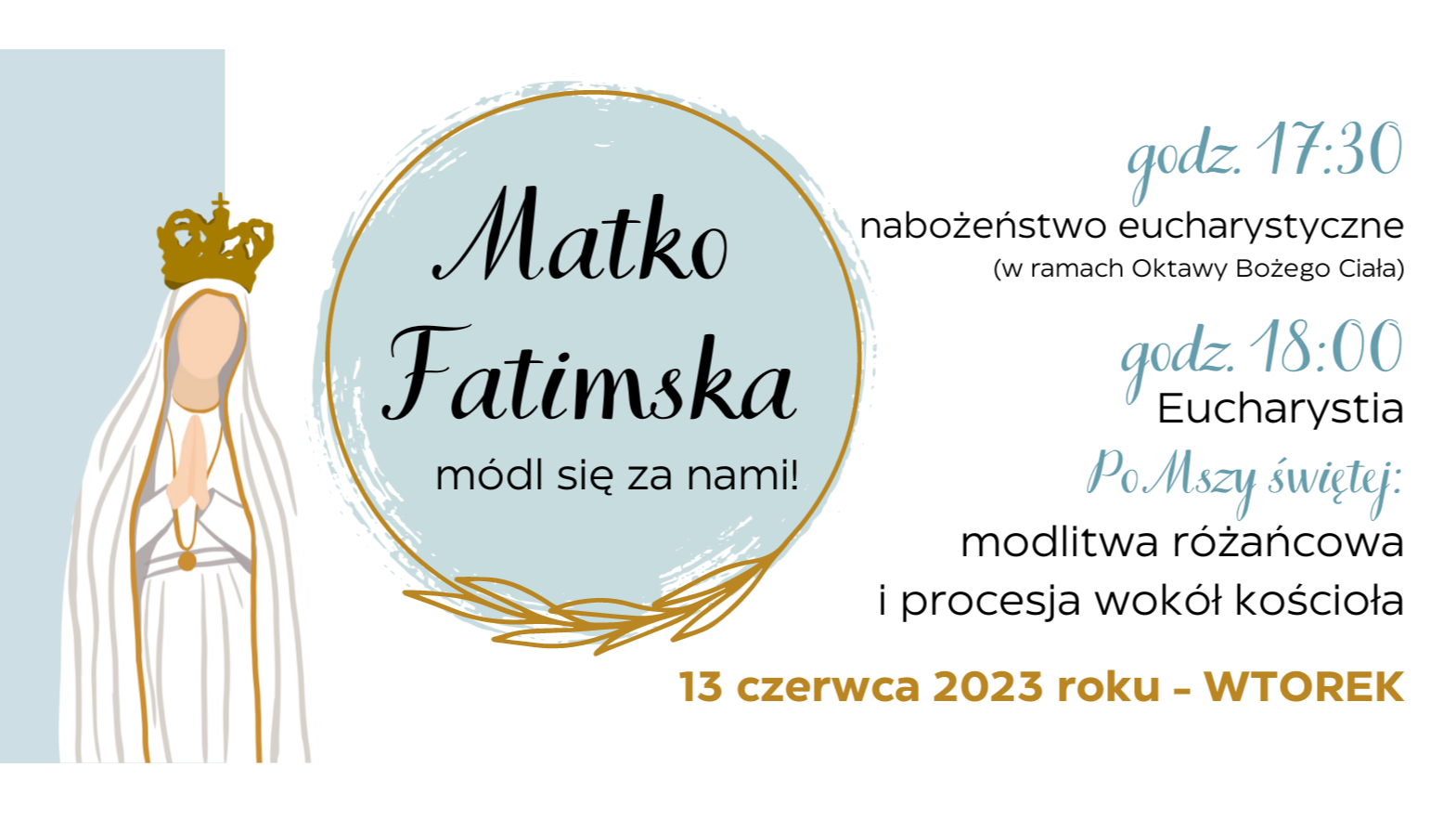 Czerwcowy wieczór fatimski
